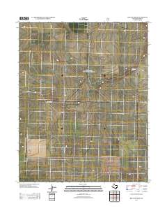 2012 Map of Red Cow Draw, 2012 Print