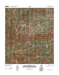 2012 Map of Reininger Draw, 2012 Print