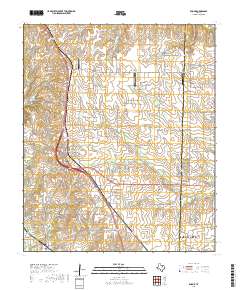 2019 Map of Rhome, 2019 Print
