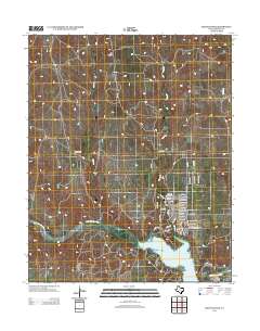 2012 Map of Roach Ranch, 2012 Print