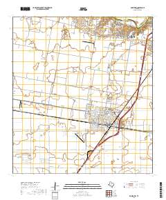 2019 Map of Robstown, 2019 Print