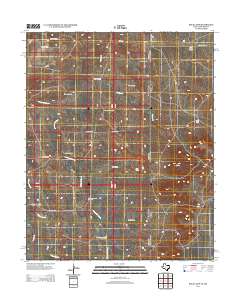2012 Map of Rock Camp, 2012 Print