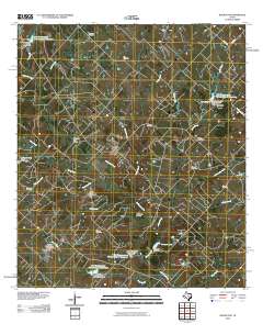 2010 Map of Round Top, 2010 Print