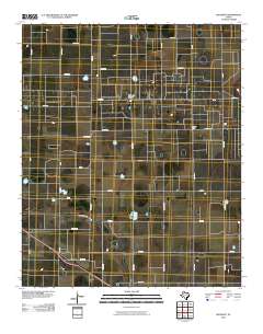 2010 Map of Roundup, 2010 Print