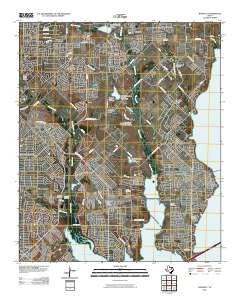 2010 Map of Rowlett, 2010 Print