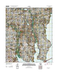 2012 Map of Rowlett, 2012 Print