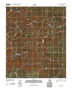 2010 Map of Rustler Camp, 2010 Print