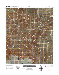 2012 Map of Rustler Camp, 2012 Print