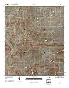 2010 Map of Saddle Butte, 2010 Print