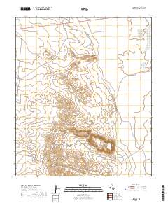 2019 Map of Salt Flat, 2019 Print