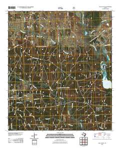 2010 Map of San Jacinto, 2010 Print