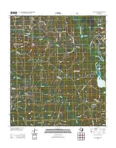 2013 Map of San Jacinto, 2013 Print
