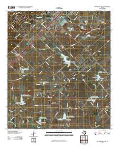 2010 Map of San Marcos South, 2010 Print