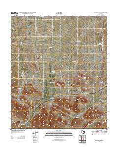 2013 Map of San Martine, 2013 Print