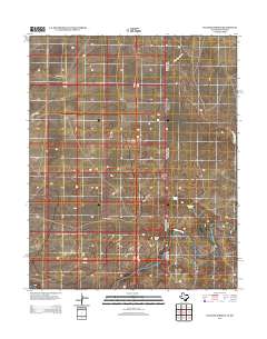 2012 Map of Sanchez Springs, 2012 Print