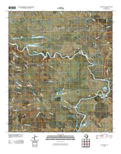 2010 Map of Sand Ridge, 2010 Print