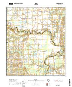 2019 Map of Sand Ridge, 2019 Print
