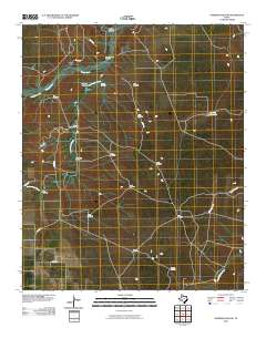 2010 Map of Sanders Hollow, 2010 Print