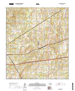2019 Map of Sandy Fork, 2019 Print