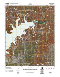 2010 Map of Sanford, 2010 Print