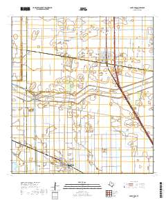 2019 Map of Santa Rosa, 2019 Print