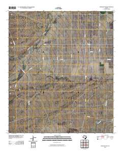 2010 Map of Saragosa NW, 2010 Print