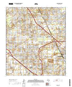 2019 Map of Satsuma, 2019 Print