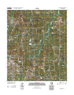 2013 Map of Scottsville, 2013 Print