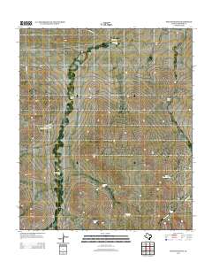 2013 Map of Scratch Ranch, 2013 Print