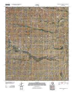 2010 Map of Screw Bean Draw East, 2010 Print