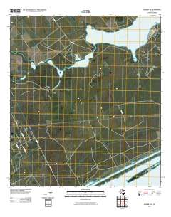 2010 Map of Seadrift NE, 2010 Print