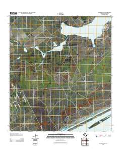 2013 Map of Seadrift NE, 2013 Print
