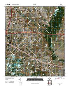2010 Map of Seagoville, 2010 Print