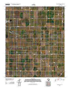 2010 Map of Seagraves NW, 2010 Print