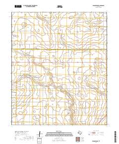 2019 Map of Seagraves NW, 2019 Print