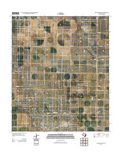 2012 Map of Seagraves SW, 2012 Print