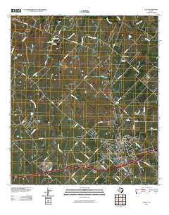 2010 Map of Sealy, 2010 Print