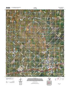 2013 Map of Sealy, 2013 Print