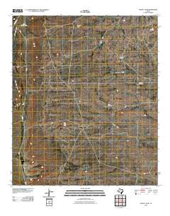 2010 Map of Seven L Peak, 2010 Print