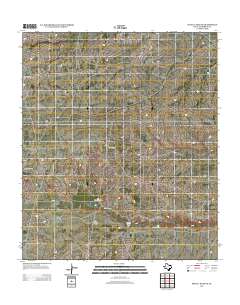 2012 Map of Seven L Peak NE, 2012 Print