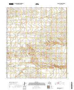 2019 Map of Seven L Peak NE, 2019 Print