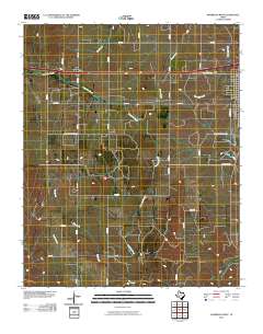 2010 Map of Shamrock West, 2010 Print