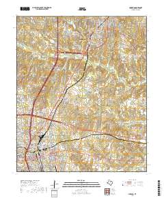 2019 Map of Sherman, 2019 Print