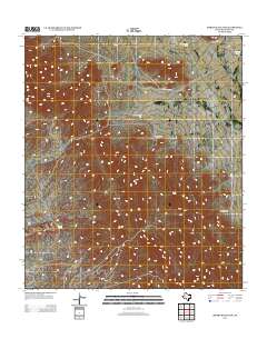 2013 Map of Sierra Blanca SW, 2013 Print