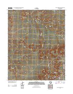 2012 Map of Signal Spring SE, 2012 Print