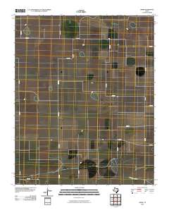 2010 Map of Simms, 2010 Print