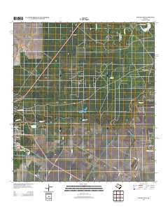 2013 Map of Sinton East, 2013 Print