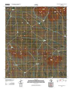 2010 Map of Sixteen Mountains, 2010 Print