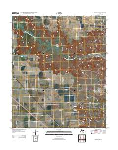 2012 Map of Slaton NE, 2012 Print