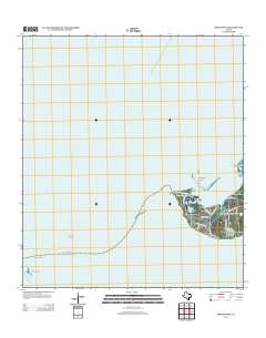 2013 Map of Smith Point, 2013 Print